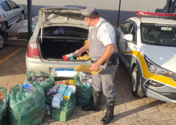 MOTORISTA É PRESO POR TRANSPORTAR ELETRÔNICOS E COSMÉTICOS SEM NOTA FISCAL
