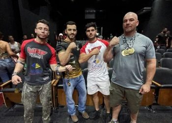 POLICIAL RODOVIÁRIO DE AVARÉ CONQUISTA TÍTULO DE CAMPEÃO EM CAMPEONATO DE LUTA DE BRAÇO