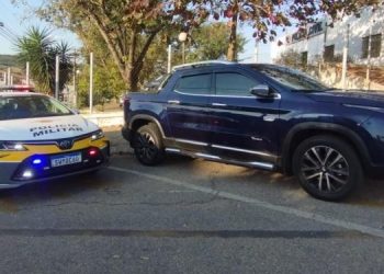 TOR DE AVARÉ RECUPERA CAMINHONETE ROUBADA APÓS PERSEGUIÇÃO NA CASTELLO BRANCO