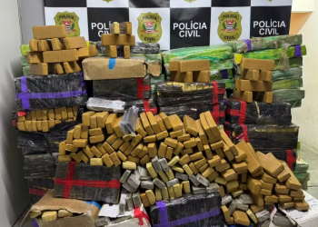 POLÍCIA APREENDE MAIS DE UMA TONELADA DE MACONHA ESCONDIDA EM CARGA DE ARROZ