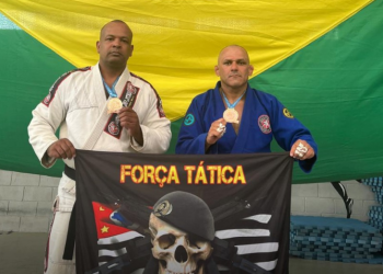 POLICIAIS DO 53º BATALHÃO DA PM DE AVARÉ CONQUISTAM PÓDIO EM CAMPEONATO DE JIU-JITSU