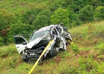 ACIDENTE DEIXA UM MORTO E DOIS FERIDOS EM ESTADO GRAVE NA CASTELLO BRANCO