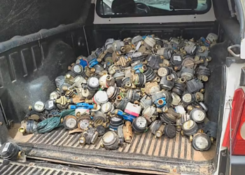 HOMEM QUE PARTICIPOU DO ‘LATA VELHA’ É PRESO COM MAIS DE 600 HIDRÔMETROS FURTADOS NA REGIÃO