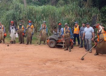 MUTIRÃO DE LIMPEZA NO COSTA AZUL SEGUE ATÉ QUINTA-FEIRA (12) EM AVARÉ
