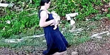 BUSCAS POR BEBÊ QUE DESAPARECEU NO RIO PARDO ENTRAM NO 3º DIA; VÍDEO FLAGROU MOMENTO QUE MÃE ENTRA NO RIO COM O FILHO NO COLO