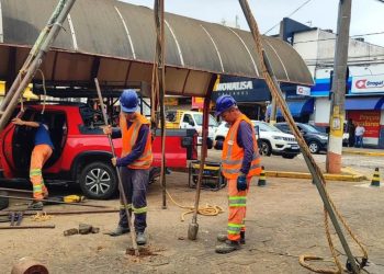 EMPRESA INICIA SONDAGEM DE SOLO PARA OBRAS DE COMBATE ÀS ENCHENTES NO CENTRO DE AVARÉ