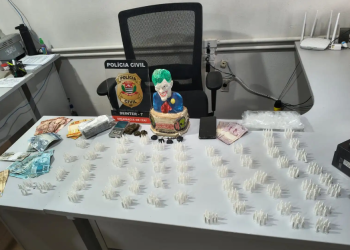 POLÍCIA CIVIL APREENDE QUASE 800G DE COCAÍNA E PRENDE HOMEM EM FLAGRANTE POR TRÁFICO