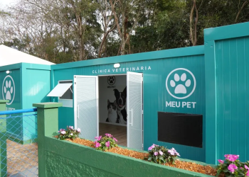 ARANDU INAUGURA CLÍNICA VETERINÁRIA “MEU PET” EM CONTÊINER NO RECINTO DE EXPOSIÇÕES