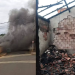 CASA É ATINGIDA POR INCÊNDIO APÓS CRIANÇA BRINCAR COM ISQUEIRO