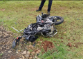 MOTOCICLISTA MORRE APÓS BATER DE FRENTE COM CAMINHÃO EM RODOVIA DA REGIÃO
