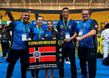 ATLETA DE ARANDU CONQUISTA 5º LUGAR NO CAMPEONATO BRASILEIRO DE KARATÊ SUB-14