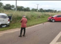 COLISÃO ENTRE DOIS CARROS DEIXA FERIDOS NA SP-255