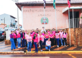 FUNCIONÁRIOS MUNICIPAIS DE ARANDU VESTEM ROSA EM APOIO À CAMPANHA OUTUBRO ROSA