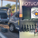 DUPLA É PRESA COM 14 FUZIS E SETE PISTOLAS ESCONDIDOS NAS PORTAS DE CARRO NA CASTELLO BRANCO