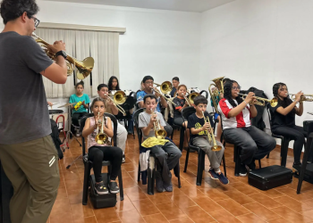 ARANDU INVESTE R$ 8 MIL EM INSTRUMENTOS PARA FORTALECER BANDA MUNICIPAL E ABRE ESPAÇO PARA NOVOS MÚSICOS